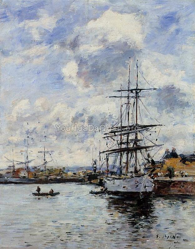 Deauville, the Basin - 尤金·布丹